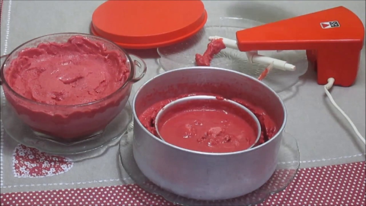 Glace fraise 2ème façon:Recette inratable avec ou meme sans sorbetière.