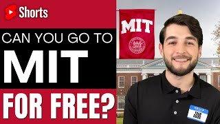 Can you go to MIT for free? #Shorts #CampusTour