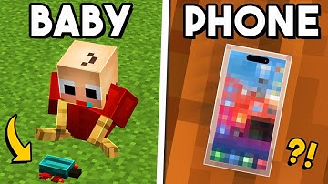 Minecraft: 10+ NEW Build Hacks You Didn