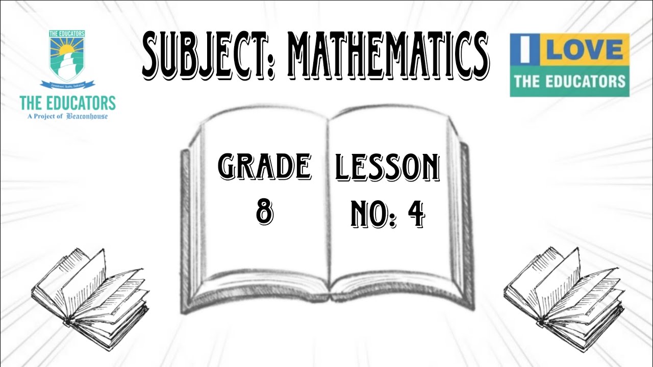 Mathematics Grade 8 ( Lesson #4 ) - YouTube