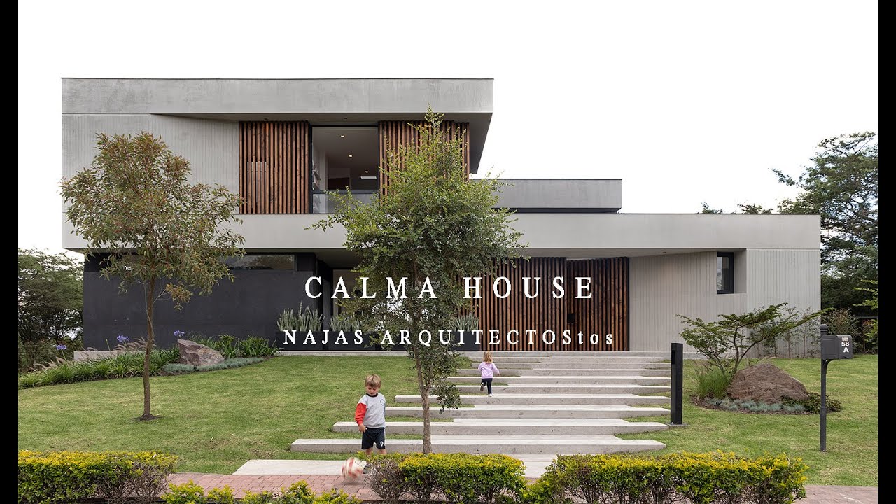 This home has been conceived to establish an introspective dialogue ...