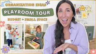 PLAYROOM TOUR: Playroom ideas for toddlers + preschoolers on a budget [+ Playroom Organization Tips] by The Confused Mom 6,398 views 7 months ago 19 minutes