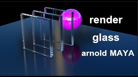 arnold maya render glass - arnold maya 2017 - render glass - arnold render glass