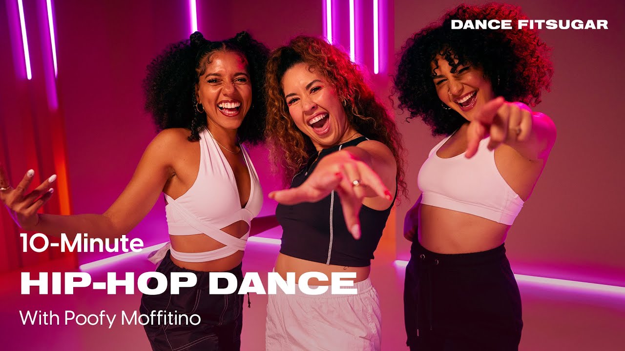 10-Minute Beginner's Hip-Hop Cardio Workout With Poofy Moffitino | POPSUGAR FITNESS