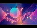 Cosmic Neon Planet Abstract Loop 4K
