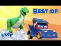 The Best of DINOSAUR Cartoons - Cartoons for kids with trucks & animals