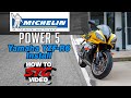 Yamaha R6 Michelin Power 5 Tire Install | Sportbike Track Gear