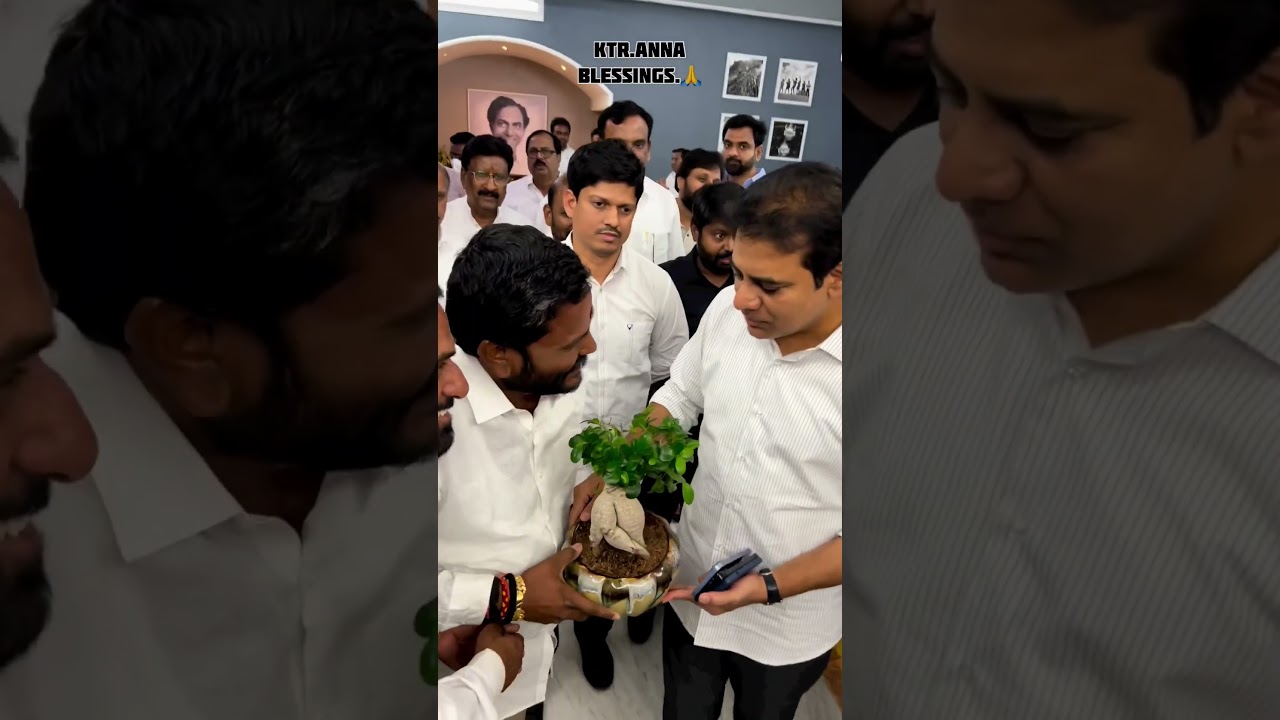 neelam madhu mudhiraj anna with ktr sir 