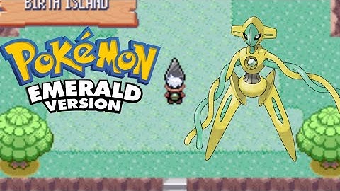 How to get Deoxys in Pokemon Emerald without cheat + Lucky Shiny Appeared ? 😱😱😱