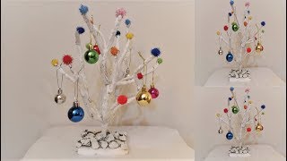 Showpiece Making At Home || DIY Christmas Tree || Decorative Showpiece For Home Decor || DIY Crafts