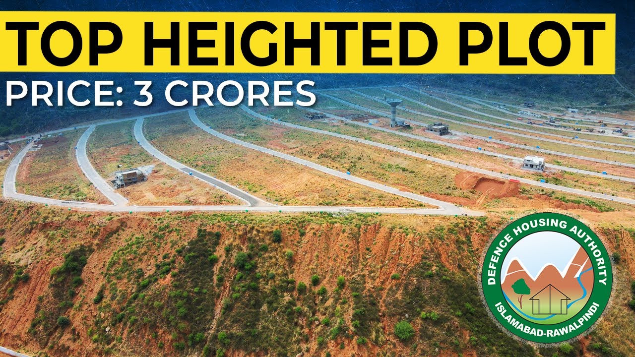 TOP HEIGHTED PLOT | PRICE: 3 CRORES | SECTOR C | DHA PHASE 4 | RAWALPINDI