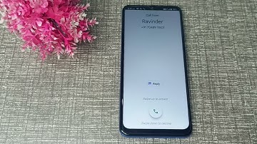 Lava blaze 5G impression incoming call