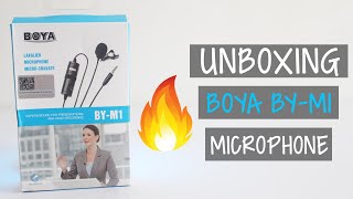 UNBOXING  BOYA BY-M1 MICROPHONE 2019 (Hindi/Urdu) By Sahil Se Sikho