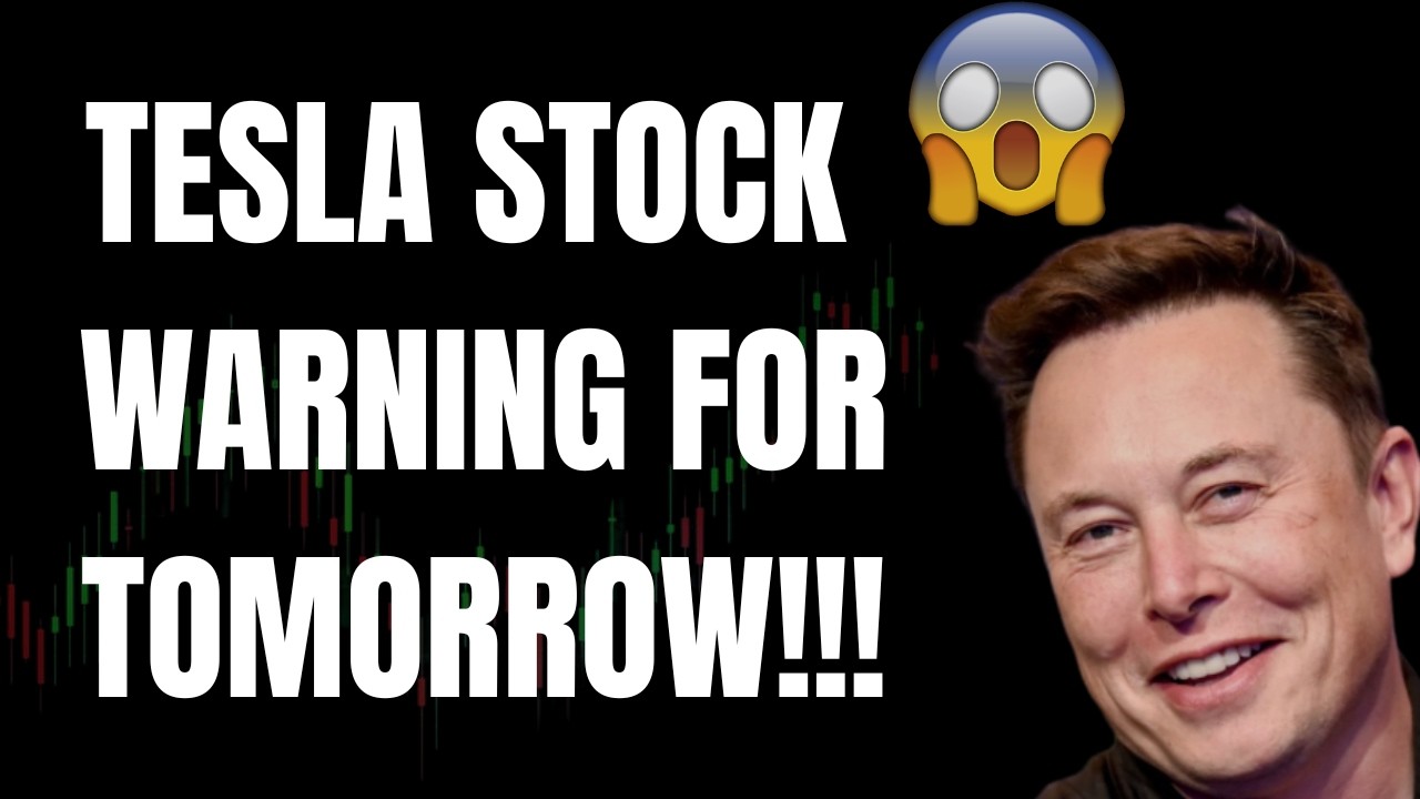 🔥 TESLA STOCK WARNING FOR TOMORROW! TSLA, SPY, QQQ, ES, NVDA, AAPL ...