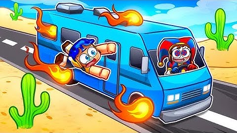Jeffy And Pomni Unlock an RV in DUSTY TRIP!