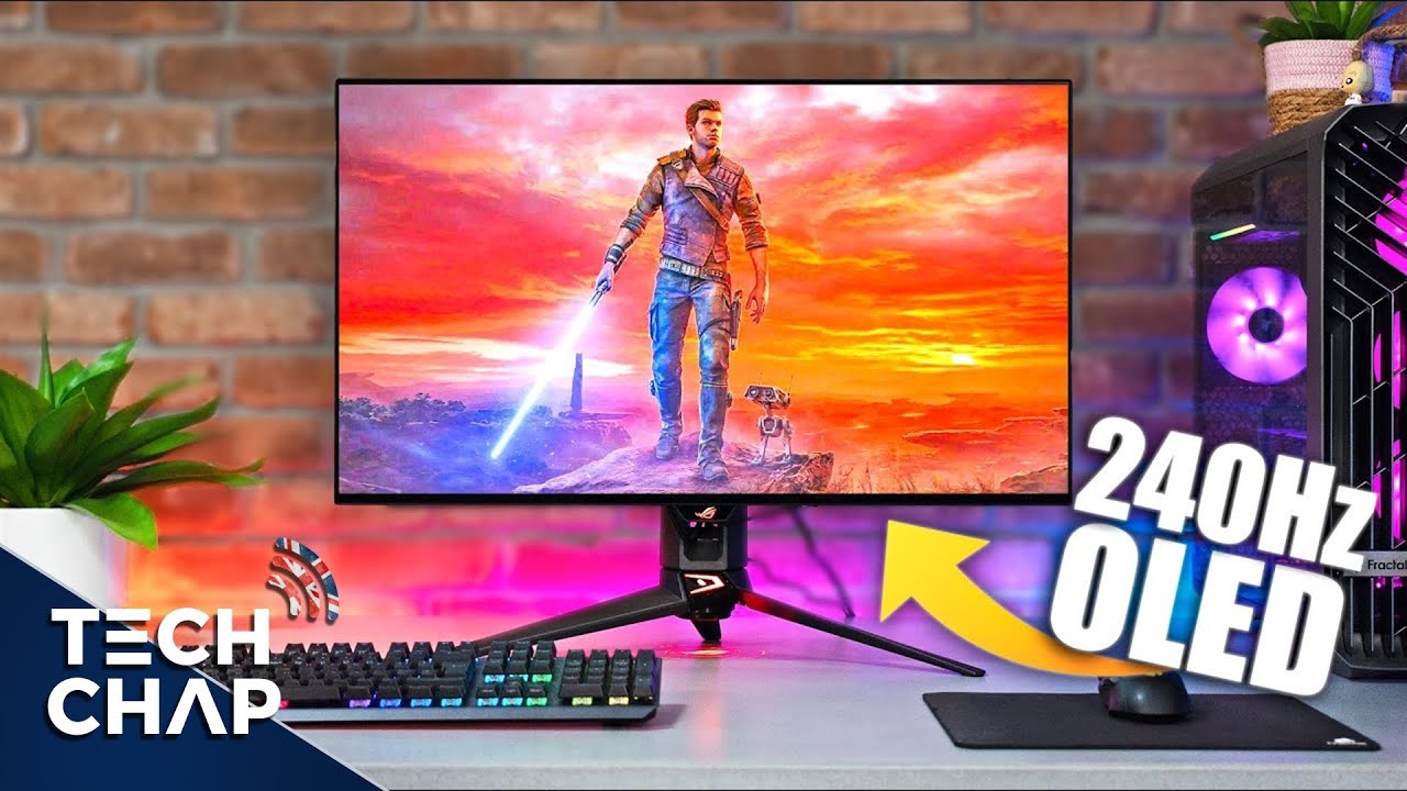 ASUS Republic of Gamers Swift OLED 26.5 1440p HDR 240 Hz Gaming Monitor