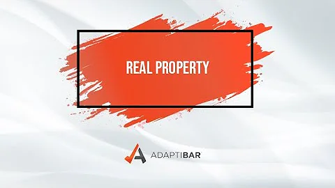 Real Property with Jonathan Grossman (On-demand we...
