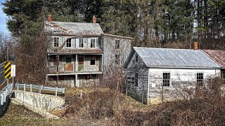 The Forgotten Percy Farm House Up North in Maryland *Stunning Barn & Springhouse