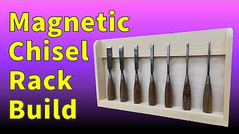 Tool Storage Cabinet Idea  Chisel Rack