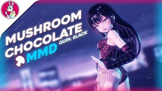 【MMD】Mushroom Chocolate - QUIN, 6LACK 【Hime RainOnMe Outfit Model Preview】Motion DL