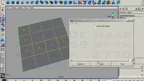 NURBS Duplicate Surface Patches
