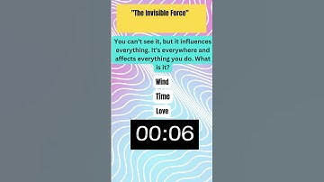 CAN YOU SOLVE THIS RIDDLE?