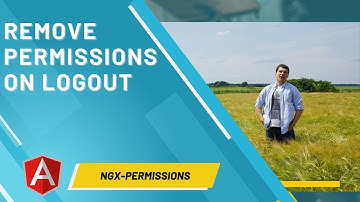 Ngx-permissions Tutorial #8 - Remove permissions on logout