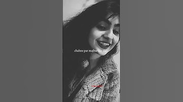 आदत लगाकर खुद कि हमें चाहने पे मजबूर कर दिया जब हम चाहने लग गए तो #shorts #shayari #sadstatus #sad