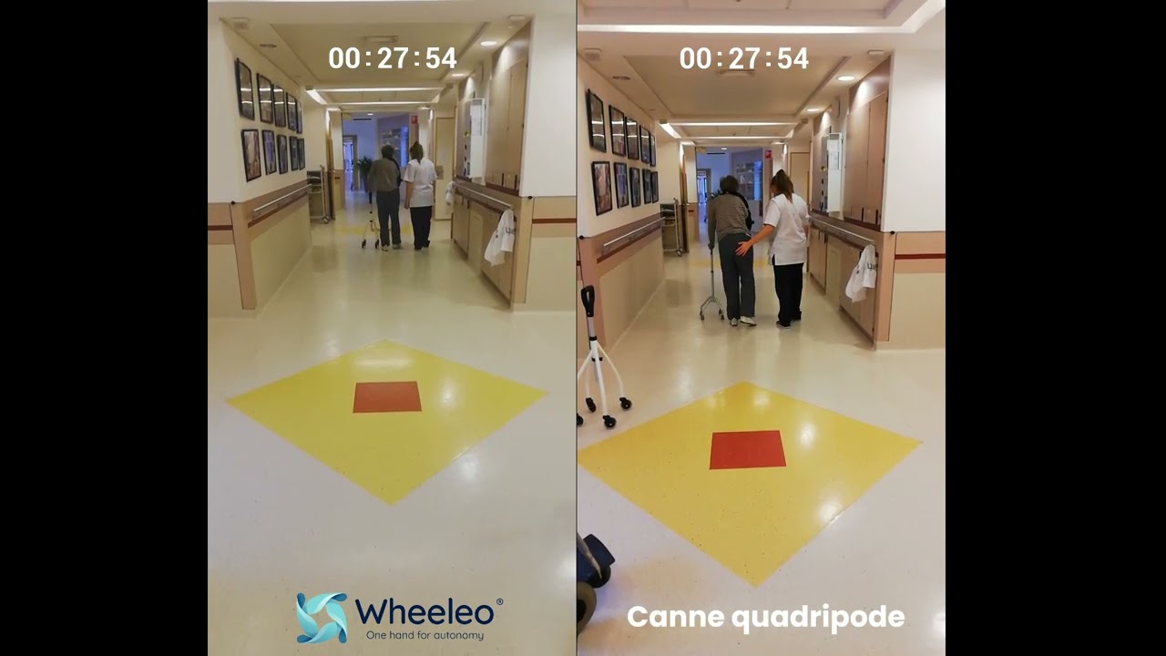 Canne Quadripode vs. Wheeleo® : Quelle Aide à la Marche est Vraiment Efficace Après un AVC ?