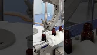 High-Speed Automatic Bottle Capping Machine | Precision Cap Elevator Line 🍾🚀 #packagingmachine