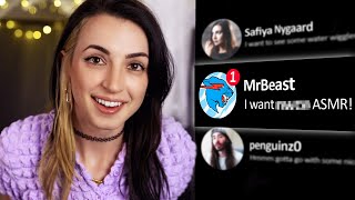 I Asked 7 YouTubers for ASMR Ideas... I went too far.