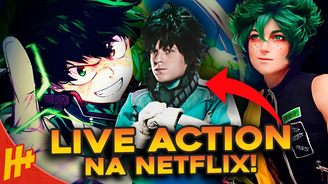 Filme live-action de Boku No Hero está em desenvolvimento pela Netflix