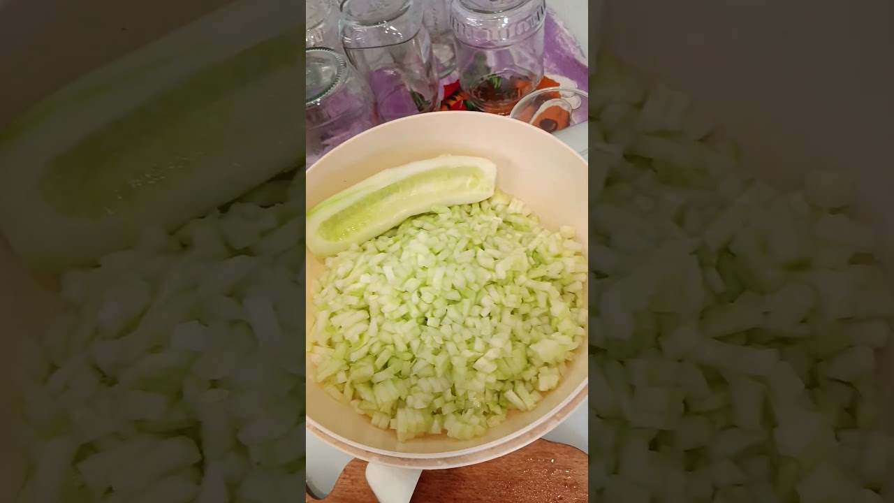 икра из переросших огурцов