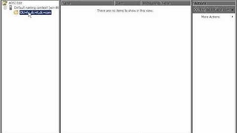How to AD LDS connecting setting on server 2008 R2
