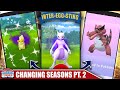 FINALLY! TOP 3 TIPS *CHANGING SEASONS* EVENT - SHADOW MEWTWO QUEST, 12km EGGS & GEN V | Pokémon GO