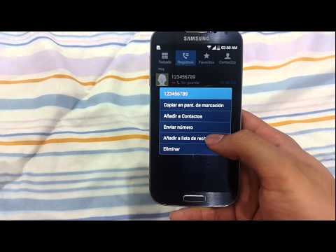 Video: Cómo Bloquear Un Número De Teléfono Celular