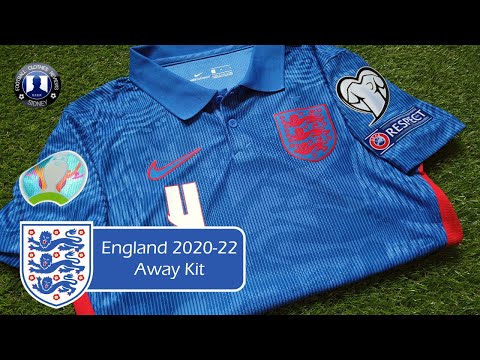 Nike-Vapor-Match-England-Euro-2020-Away-Kit-Unboxing-+-Try-on!-[KKGol]