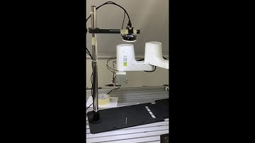 Dobot M1 using tweezers