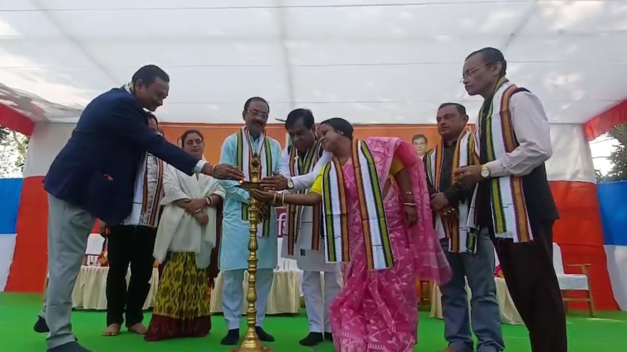 Phasalo AMC Central Zone 31 no.Ward ni Kwtal Office Bhavan ni Foundation Stone Kaijakha