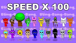 Bling-Bang-Bang-Born But Normal Sprunki Dance Animation- Speed X100