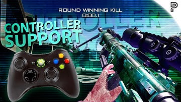 NATIVE CONTROLLER SUPPORT ON IW4X! (MW2 Modded Trickshotting)