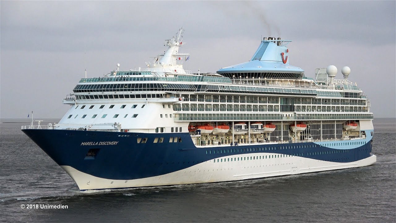 Marella Discovery Very First Maiden Call Of Marella Cruises In Bremerhaven 4k Quality Video Youtube