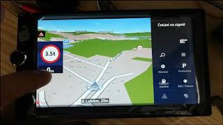 Autoradio 2DIN 7010B - Android 9.1 - Sygic Truck GPS navigace