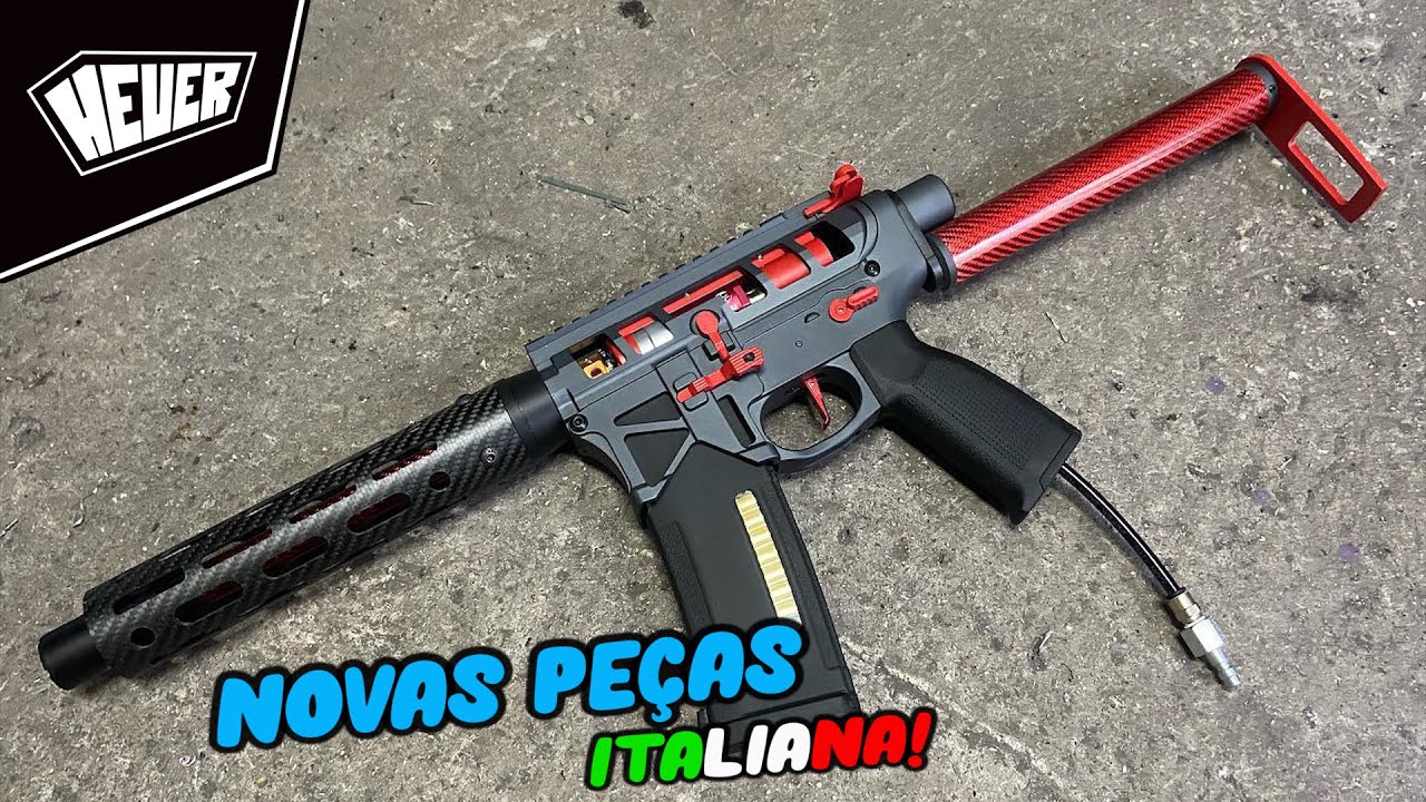 COMPREI DA ITÁLIA DUAS PEÇAS NOVAS PARA MINHA AIRSOFT
