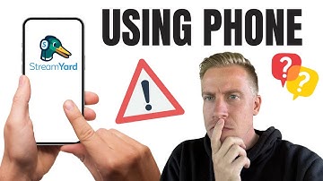 How to Use Streamyard on Mobile Phone - FIX PROBLEMS