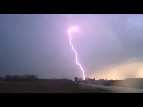 4K Time Lapse - Severe Weather in Illinois