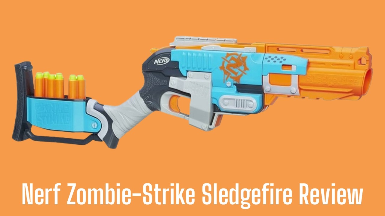 Nerf Zombie-Strike Sledgefire Review - YouTube