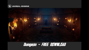 Medieval Dungeon / Unreal Engine 4 / No Speed Level Design / 4k