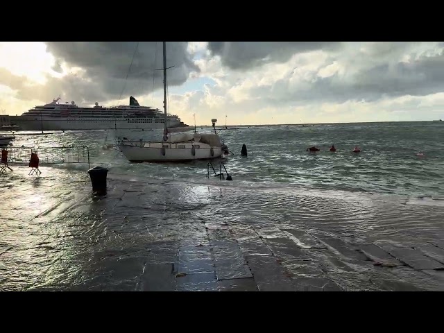 Trieste Stormy Waters