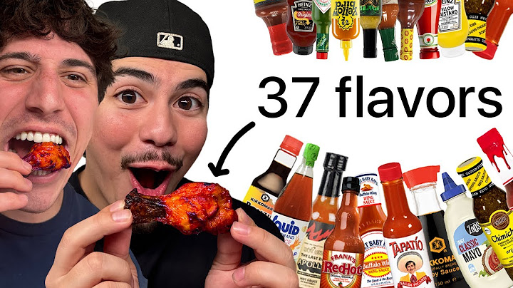 We Mixed Every Sauce Into One Wing Flavor